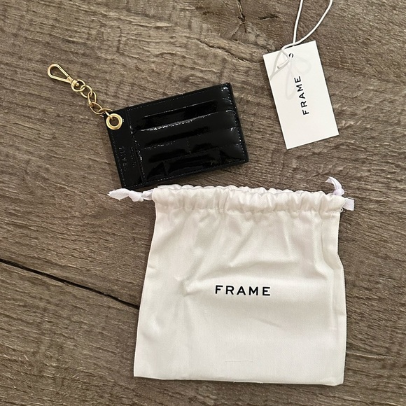 FRAME Card Case/Gold Key Chain. - Picture 5 of 6